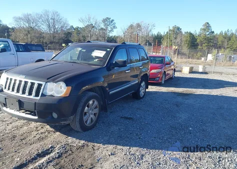 2008 Jeep Grand Cherokee Overland z USA, uszkodzony, nr VIN 1J8HR68258C107064